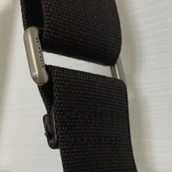 Coach Classic Camden Tech Leather File Messenger Crossbody bag - Picture 13 of 16